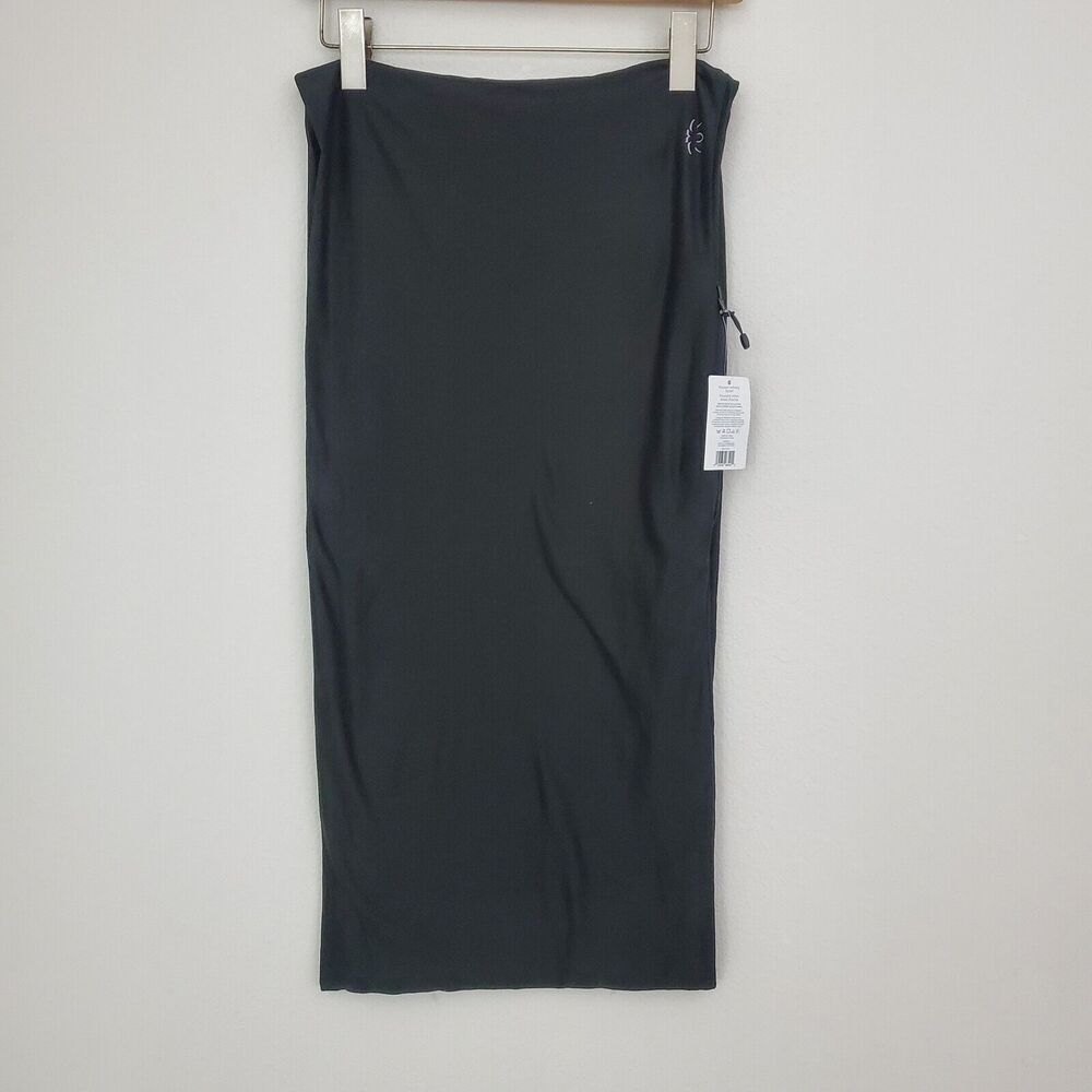 Beyond Yoga Infinity Pocket Scarf Black One Size NWT Athletic Sporty Gym